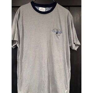 Peter Werth London N.1 Daleham Gray Paisley Pocket T-Shirt XL PGS04300